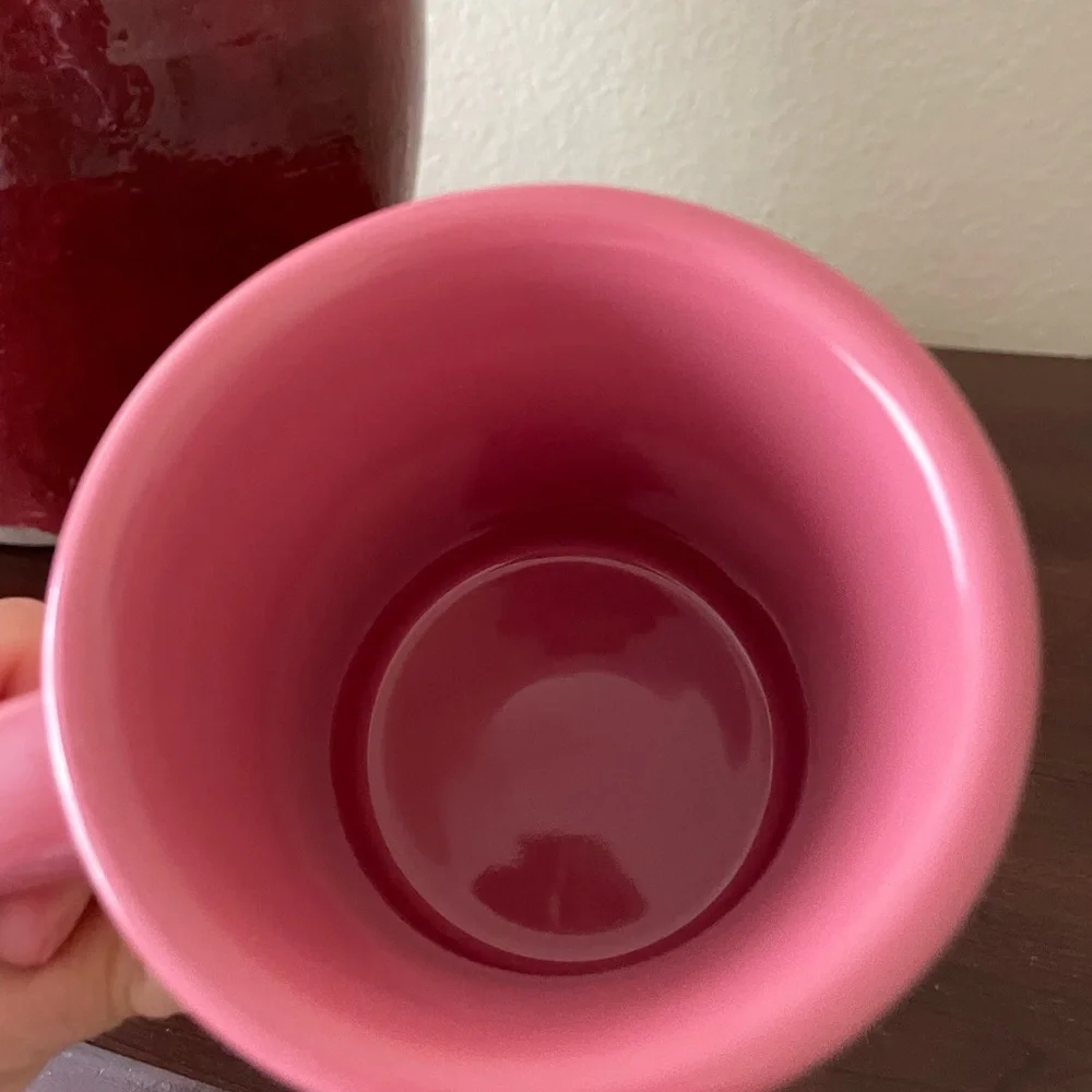 New Life is Good heavy ceramic daisy dinner mug - Picture 4 of 8